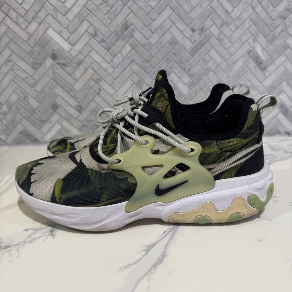 Nike React Presto Pistachio Frost Camouflage Sneakers